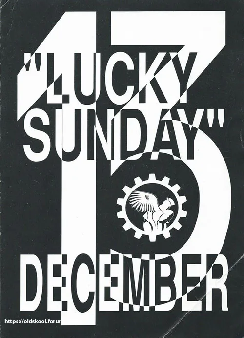 Front view of the flyer for the event by Heaven that took place on 0000-12-13