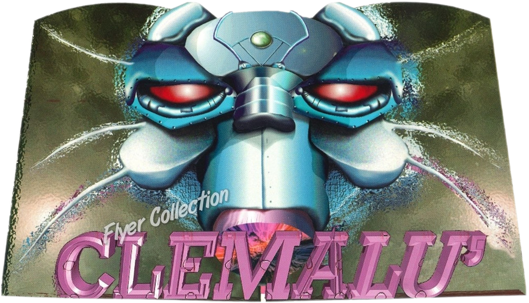 Front view of the flyer for the event by Maxi Disco Clemalù that took place on 1992-11-14