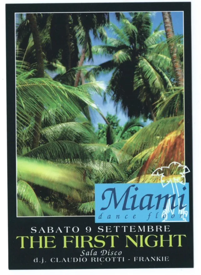 Front view of the flyer for the event by MIAMI that took place on 1995-09-09
