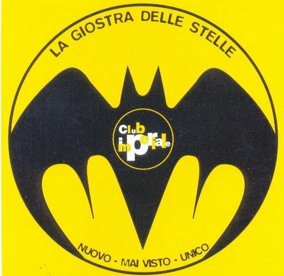 Front view of the flyer for the event by Club Imperiale and La giostra delle stelle that took place on 1997-09-20