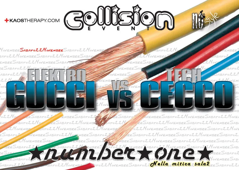 Front view of the flyer for the event by Number One that took place on 2008-11-22