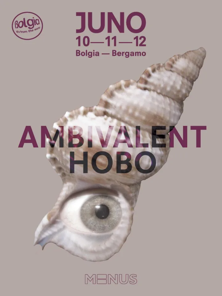 Front view of the flyer for the event by Juno and Bolgia that took place on 2012-11-10