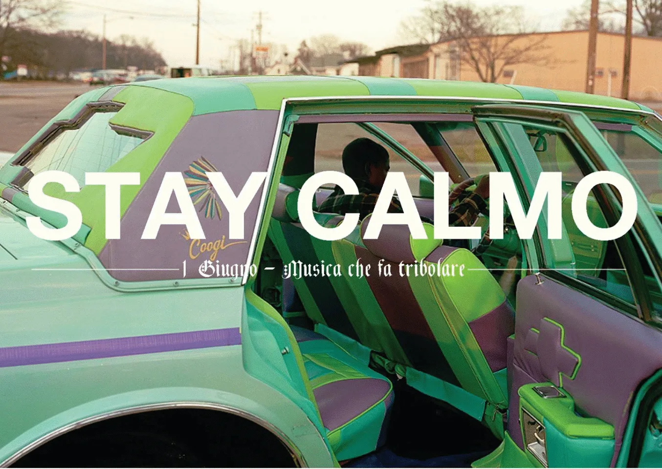 Front view of the flyer for the event by Stay Calmo and Barabba that took place on 2013-06-01