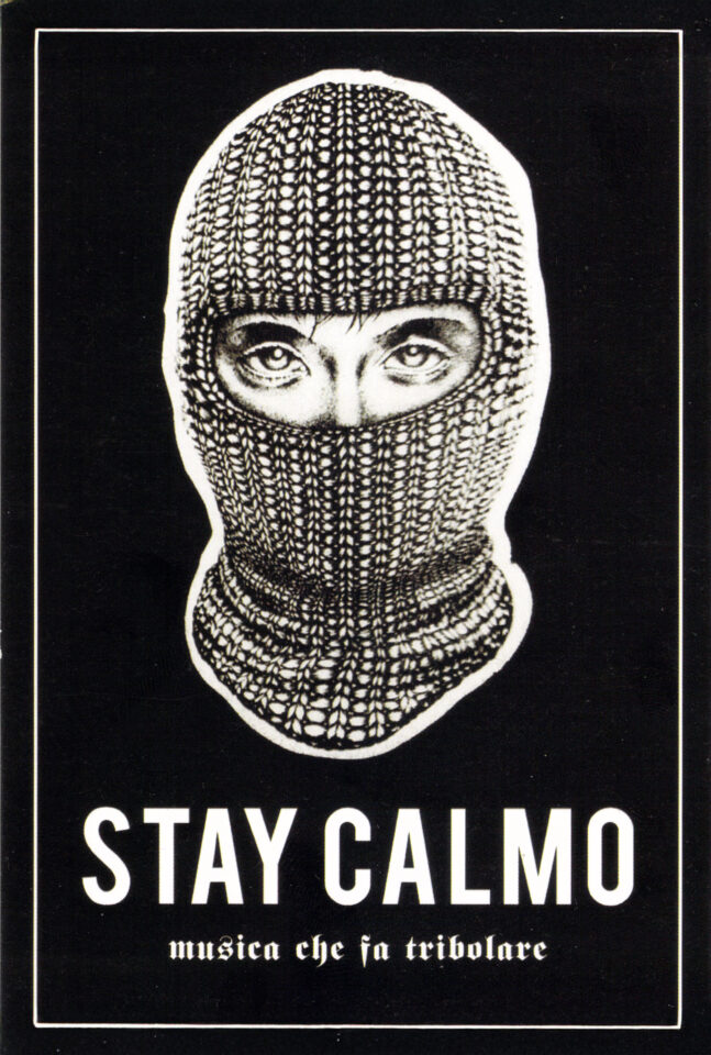 Front view of the flyer for the event by Stay Calmo and Under Music Club that took place on 2013-10-05