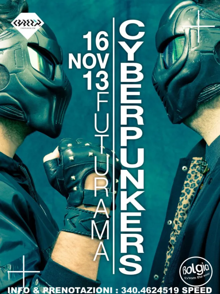 Front view of the flyer for the event by Bolgia that took place on 2013-11-16