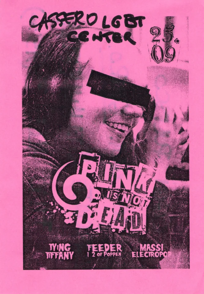 Front view of the flyer for the event by Cassero that took place on 2015-09-25