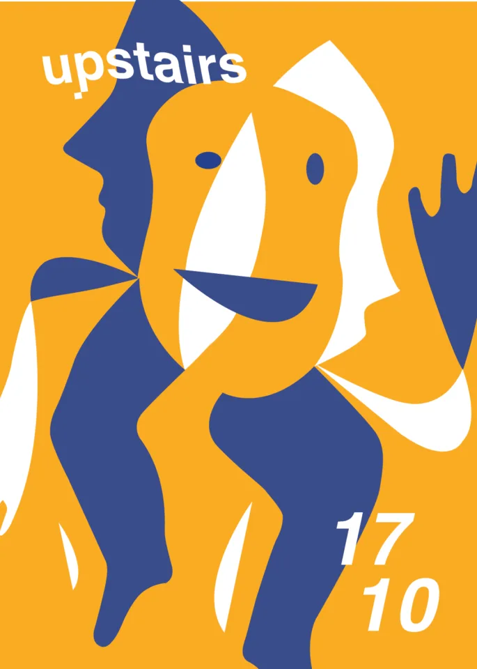 Front view of the flyer for the event by Upstairs and Motion Club that took place on 2015-10-17