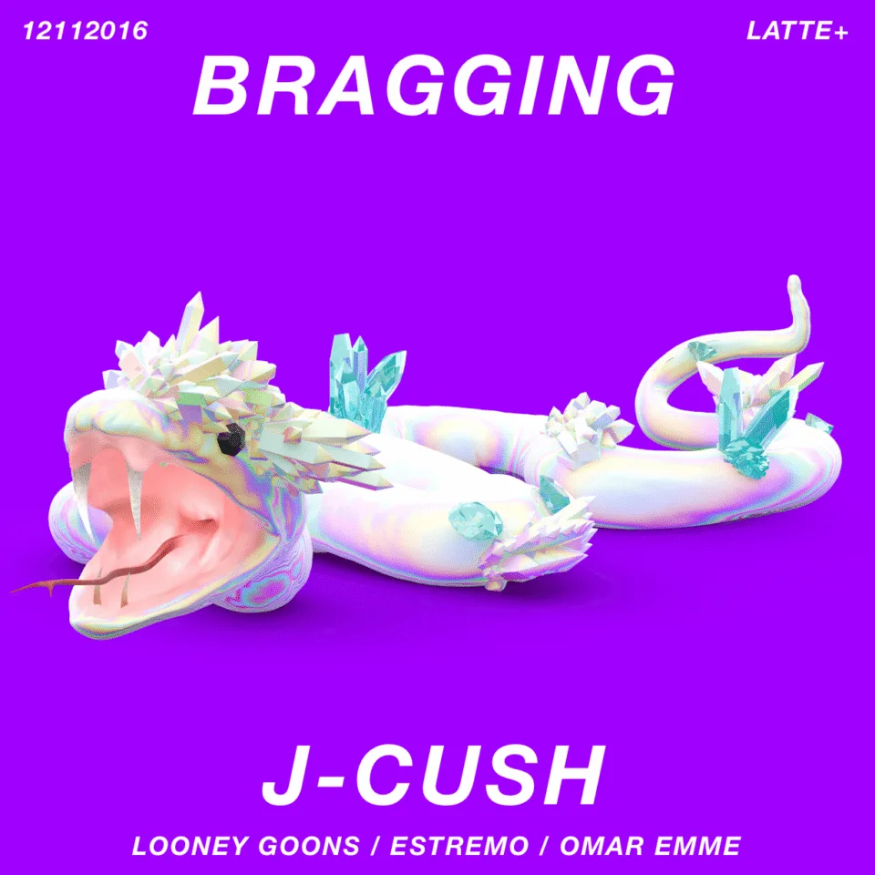 Front view of the flyer for the event by Bragging and Lattepiù that took place on 2016-11-12