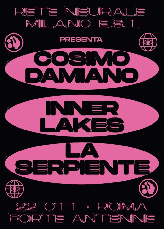 Front view of the flyer for the event by Rete Neurale Milano E.S.T. that took place on 2021-10-22