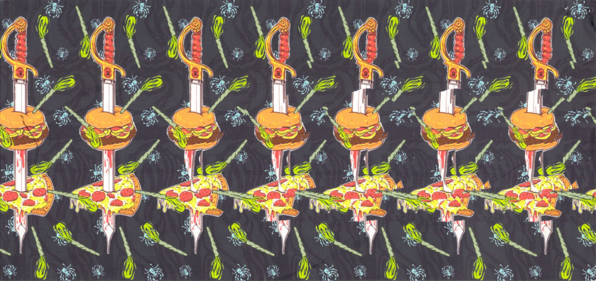 Front view of the flyer for the event by Bragging and Lattepiù that took place on 2014-12-06